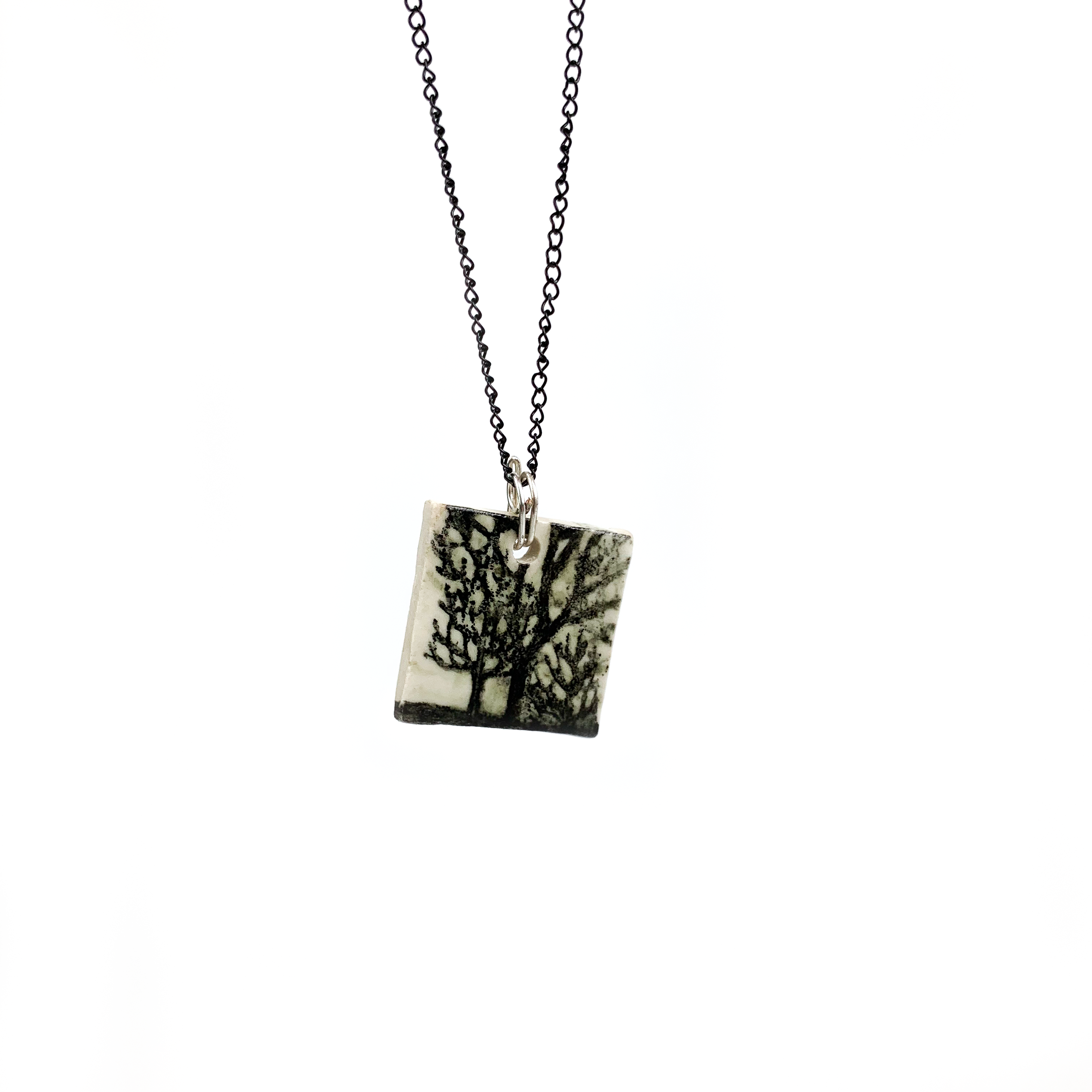 Ceramic Tree Necklace