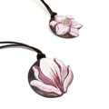 Enamel Flower Necklace