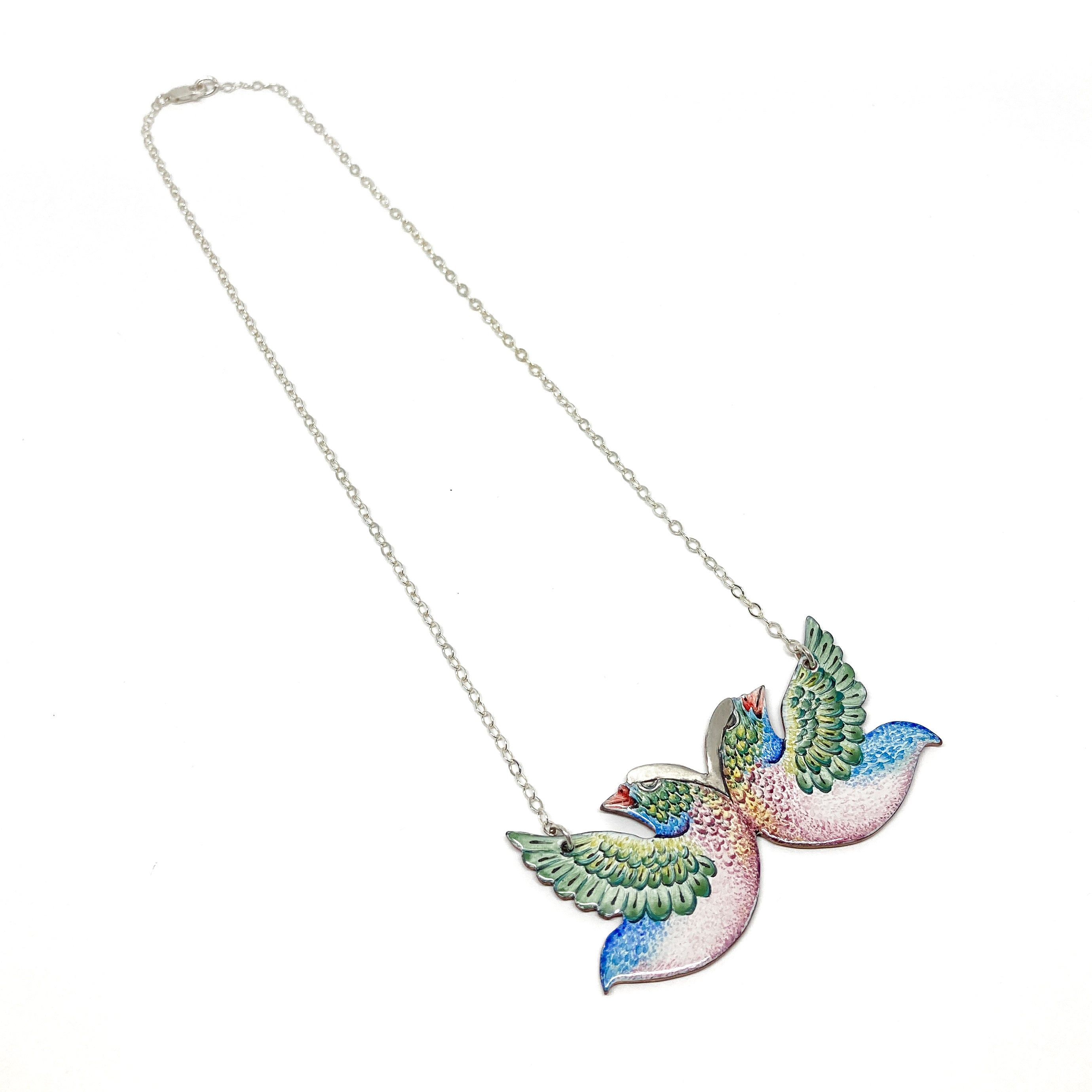Double Bird Necklace