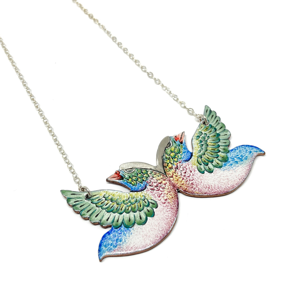 Double Bird Necklace
