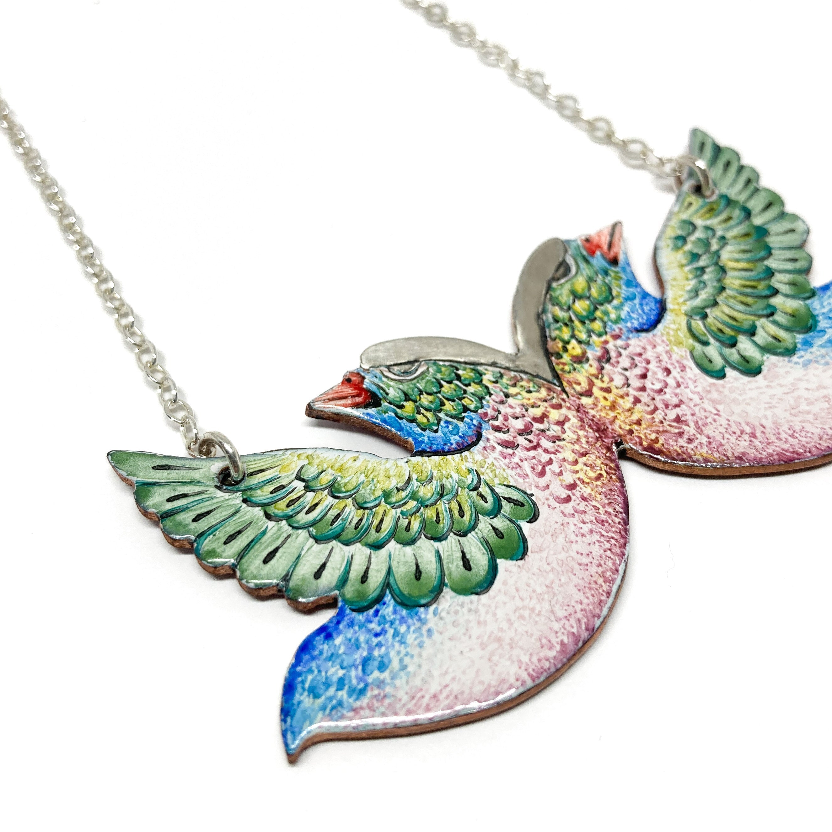 Double Bird Necklace