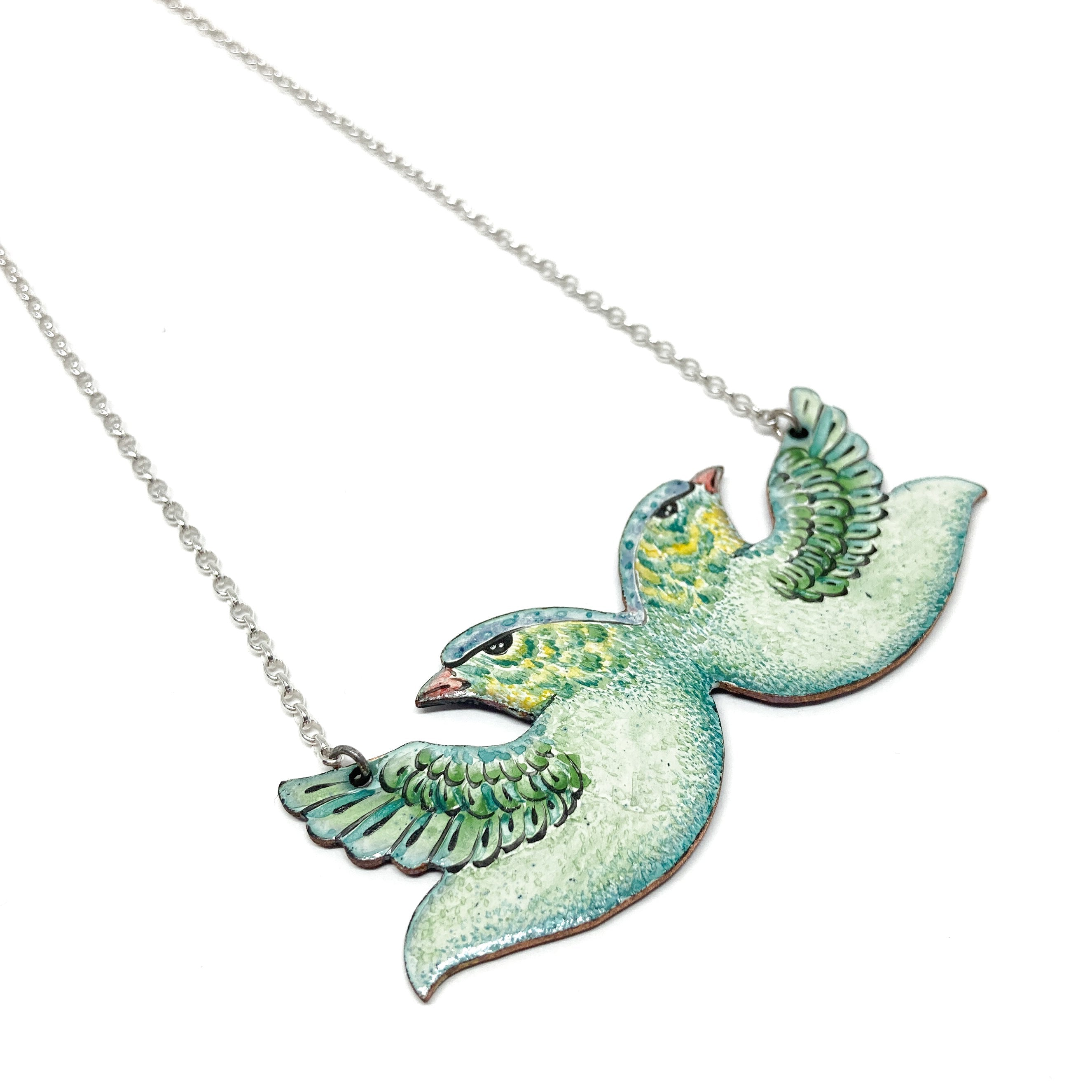 Double Bird Necklace