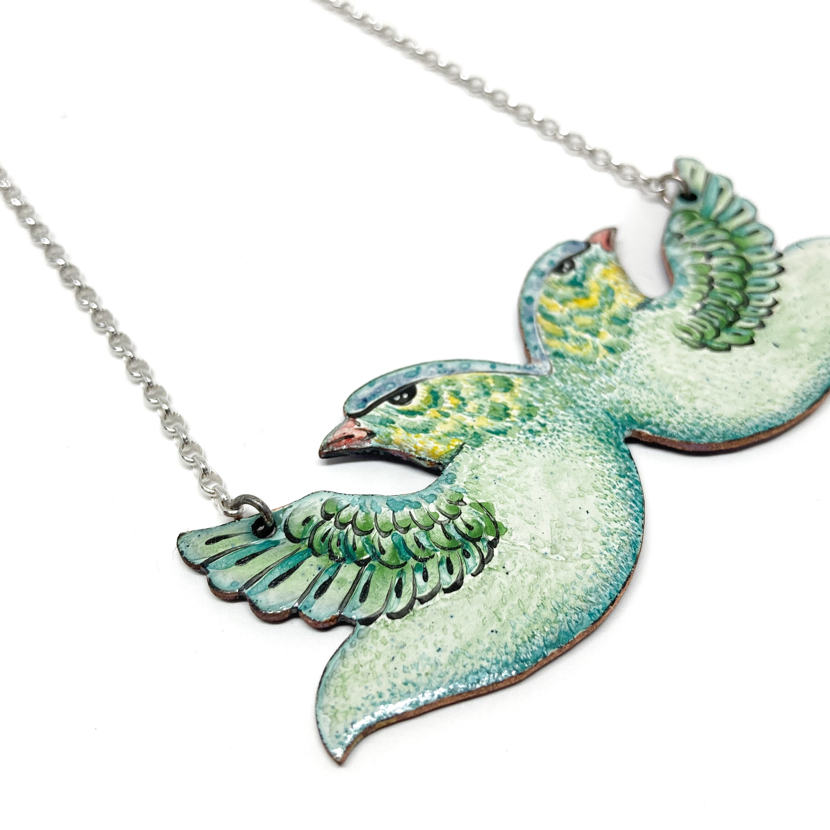 Double Bird Necklace