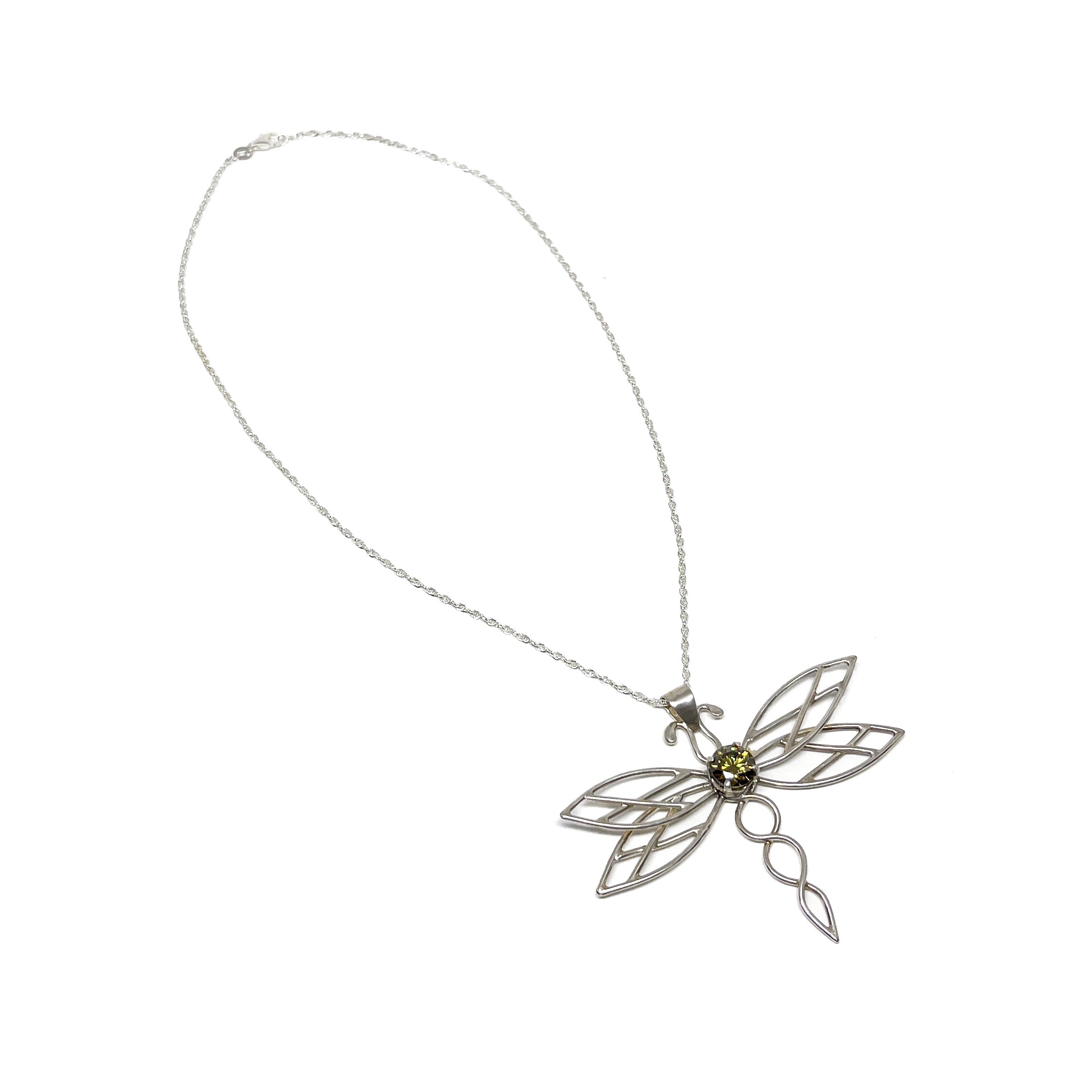 Dragonfly Pendant Necklace