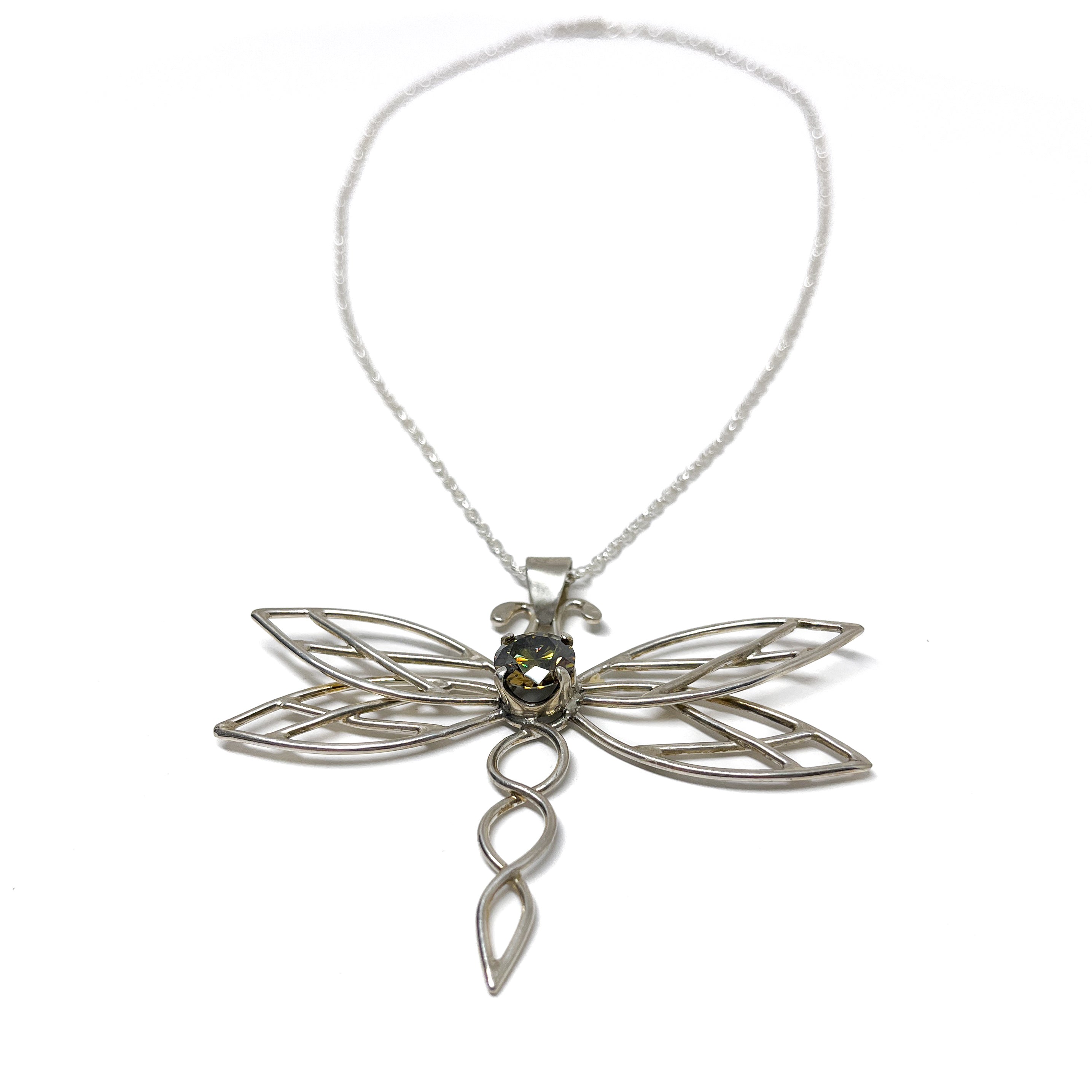 Dragonfly Pendant Necklace