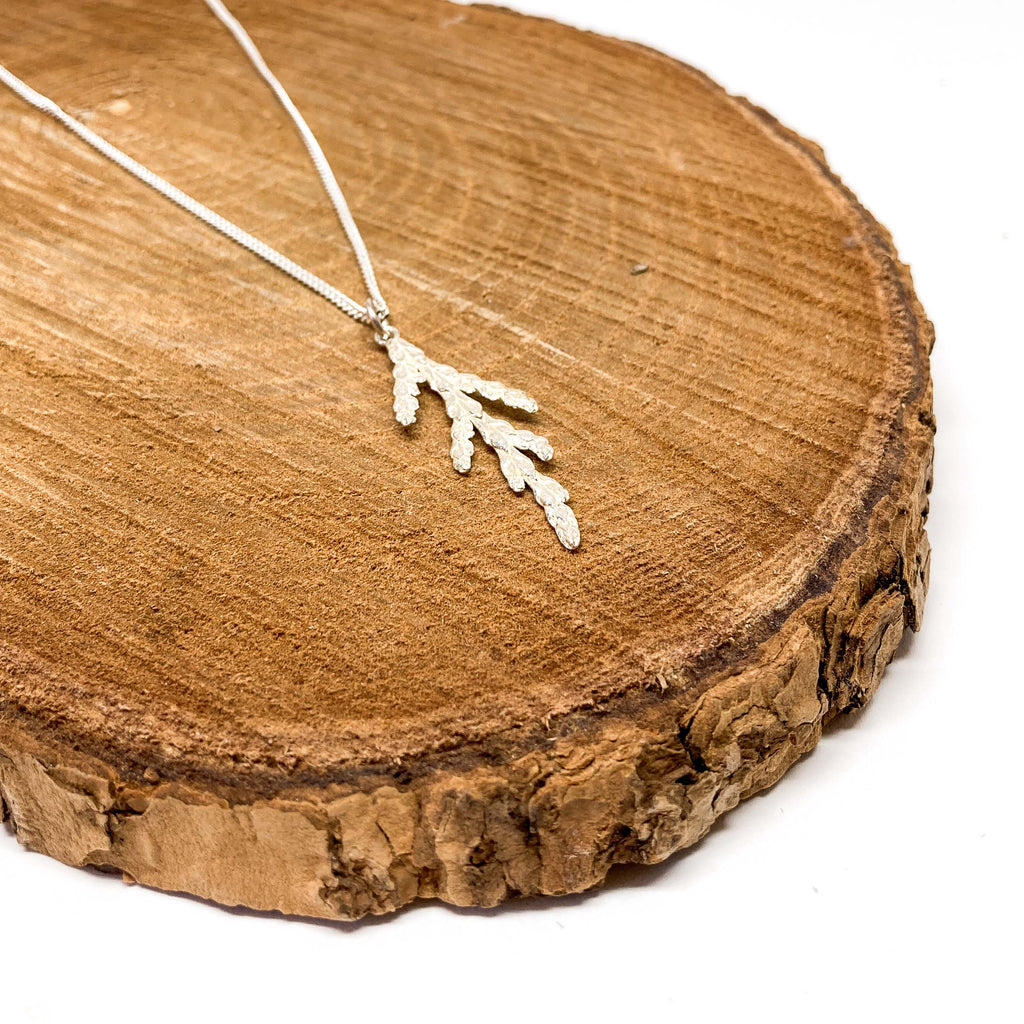 Cedar Branch Necklace